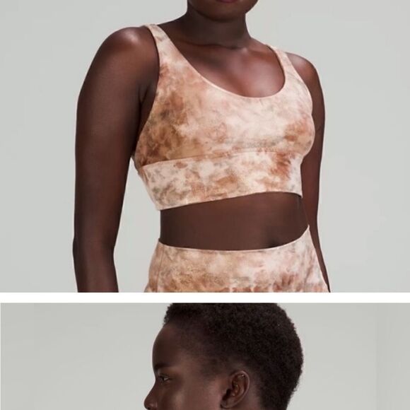 NWT lululemon Align™M Bra Shine/ Reversible Light Support A/B Cup Sz… - Picture 1 of 2